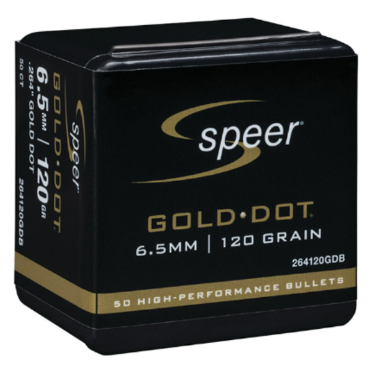 Speer Gold Dot 6.5mm 120gr x50 #264120GDB