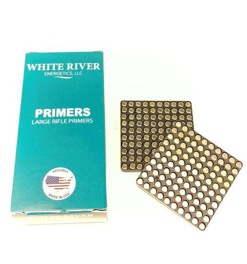 White River Energetics Large Rifle Primers x1000